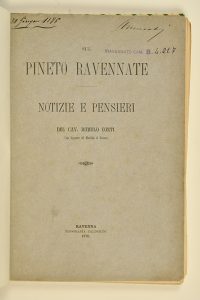 1876 Sul pineto ravennate