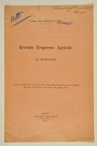 1905 Recente progresso agricolo in Romagna