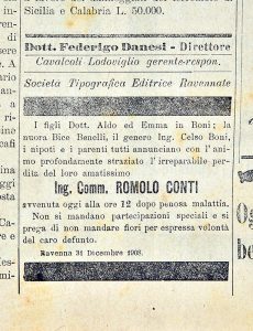 Corriere di Romagna, 1 gennaio 1900