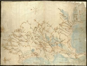Archivio storico comunale, Fondo di carte topografiche, mappa 170